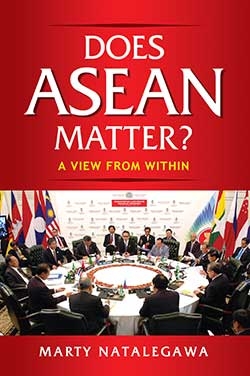 Book release by Indonesian diplomat, Marty Natalegawa - „Does ASEAN Matter? A View from Within”
