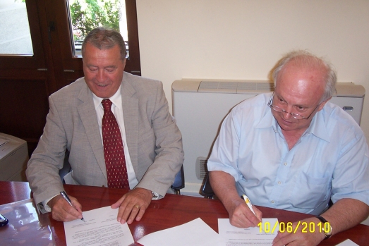 Semnarea Acordului de Cooperare intre ASE si IRSEA