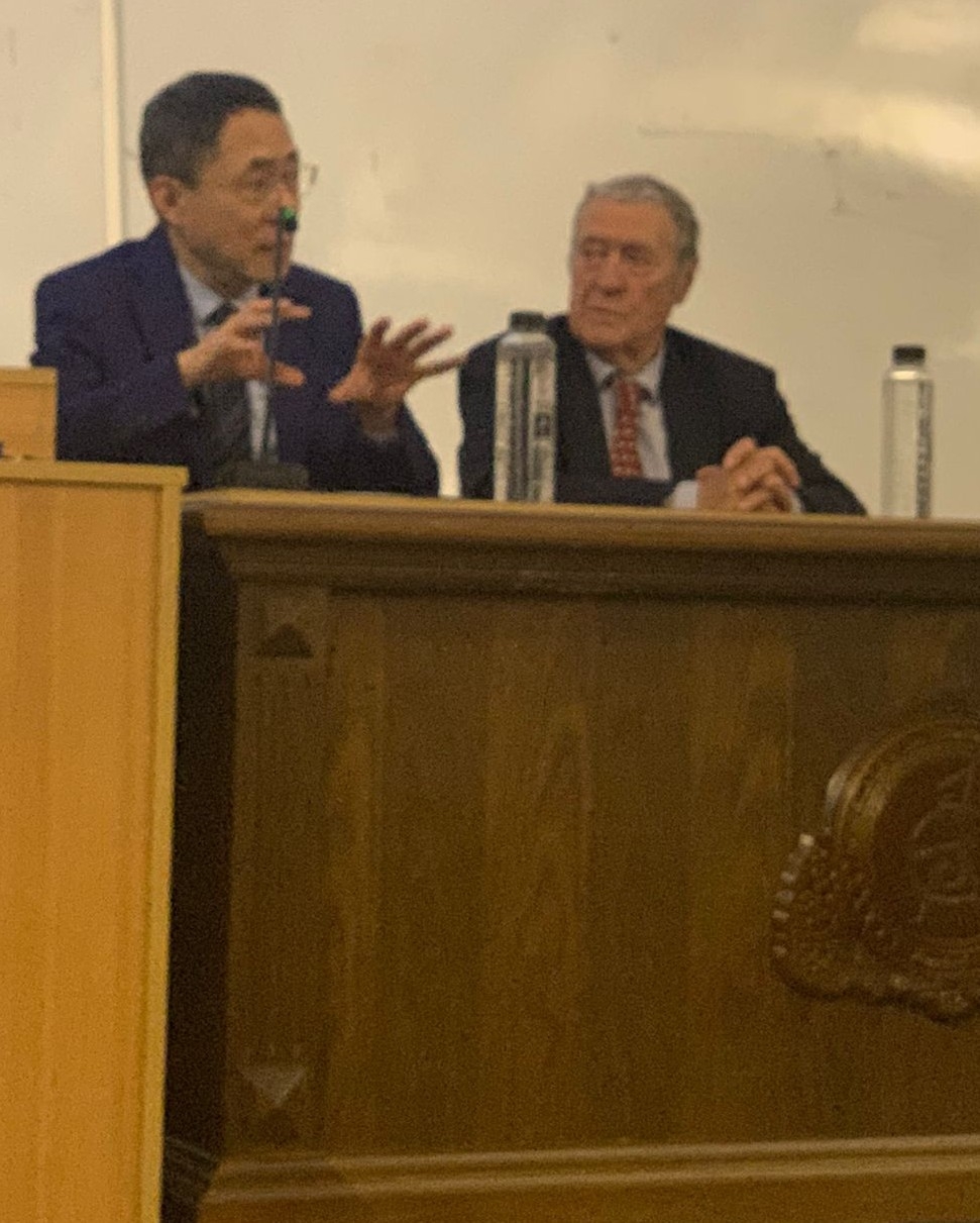 Ambassador HAN Chunlin Delivered Lecture for REI Students 