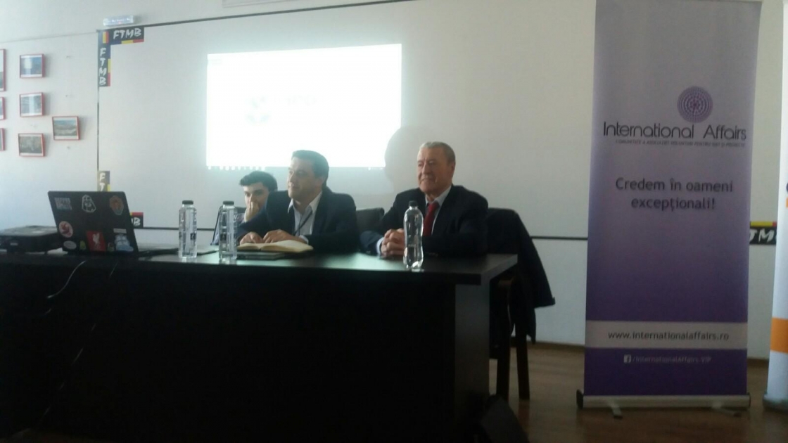 IRSEA's President and Founder, H.E. Ambassador Gheorghe Săvuică, meets junior scholars of 5 Romanian top universities